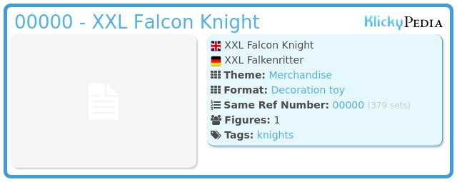Playmobil 00000 - XXL Falcon Knight