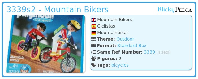 Playmobil 3339s2 - Mountain Bikers