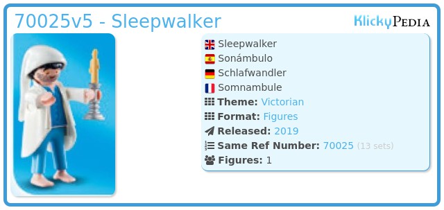Playmobil 70025v5 - Sleepwalker
