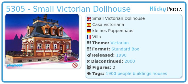 Playmobil 5305 - Small Victorian Dollhouse