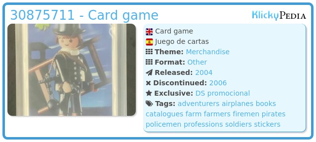 Playmobil 30875711 - Card game