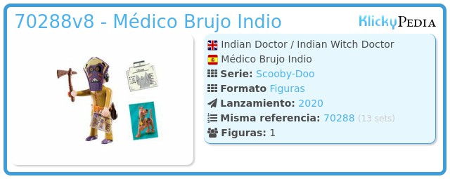 Playmobil 70288v8 - Médico Brujo Indio