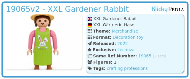 Playmobil 00000 - XXL Gardener Rabbit