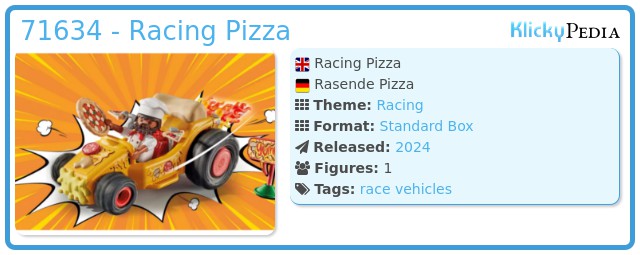 Playmobil 71634 - Racing Pizza