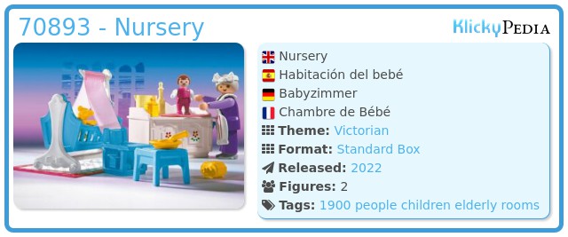 Playmobil 70893 - Nursery