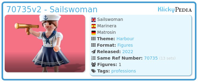 Playmobil 70735v2 - Sailswoman