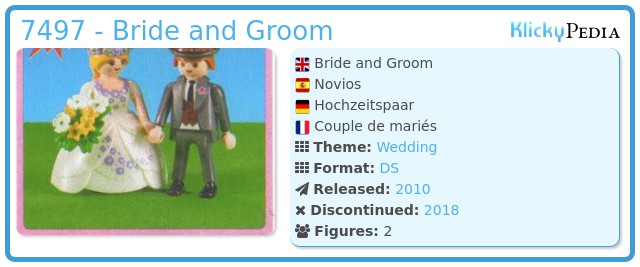 Playmobil 7497 - Bride and Groom