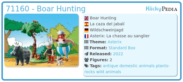 Playmobil 71160 - Boar Hunting