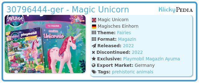 Playmobil 30796444-ger - Magic Unicorn