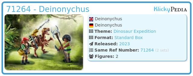 Playmobil 71264 - Deinonychus