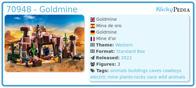 Playmobil 70948 - Goldmine