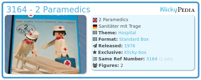 Playmobil 3164 - 2 Paramedics