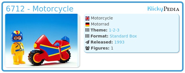 Playmobil 6712 - Motorcycle