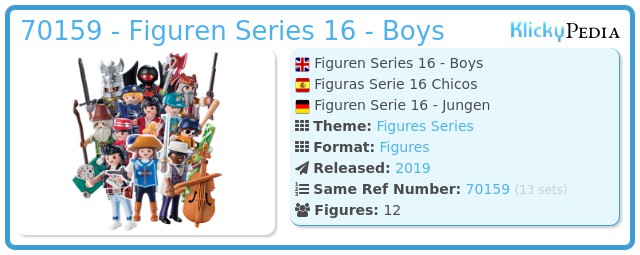 Playmobil 70159 Figures Boys Serie 16 Musiker mit Kontrabass 