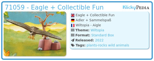 Playmobil 71059 - Eagle + Collectible Fun