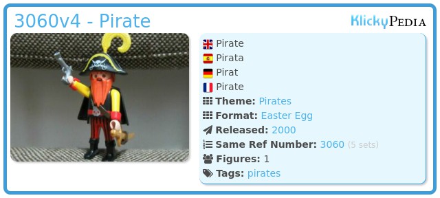 Playmobil 3060v4 - Pirate