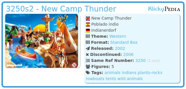 Playmobil 3250s2 - New Camp Thunder