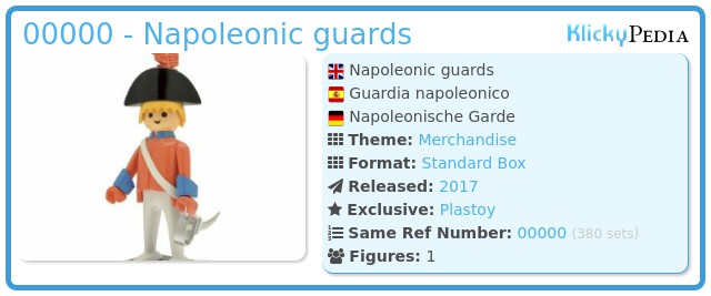 Playmobil 00000 - Napoleonic guards
