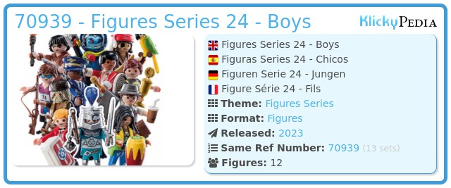 Playmobil 70939 - Figures Series 23 - Boys