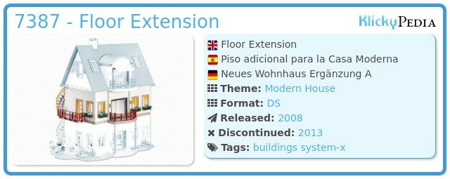 Playmobil 7387 - Floor Extension