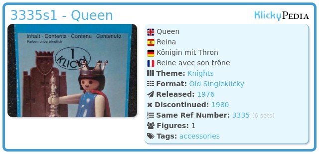 Playmobil 3335s1 - Queen