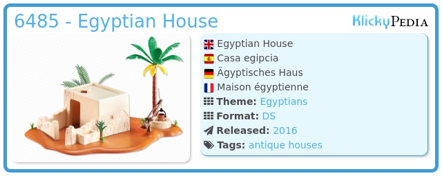 Playmobil 6485 - Egyptian House