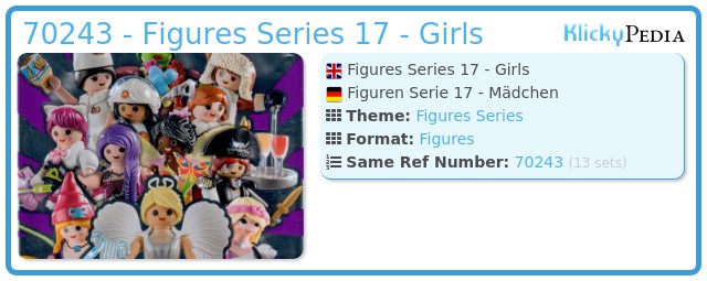 Playmobil 70243 - Figures Series 17 - Girls