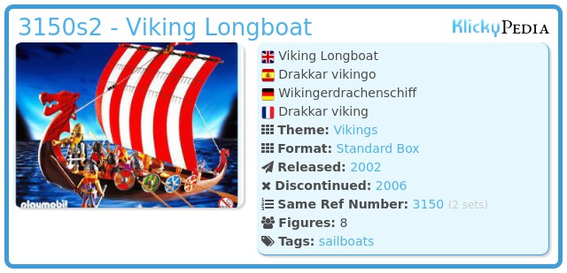 Playmobil 3150s2 - Viking Longboat