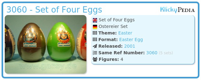 Playmobil 3060 - Set of Four Eggs