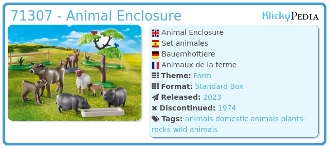 Playmobil 71307 - Farm Animals