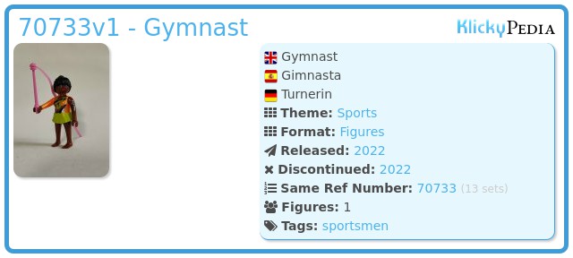 Playmobil 70733v1 - Gymnast