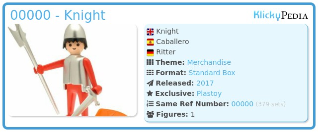 Playmobil 00000 - Knight