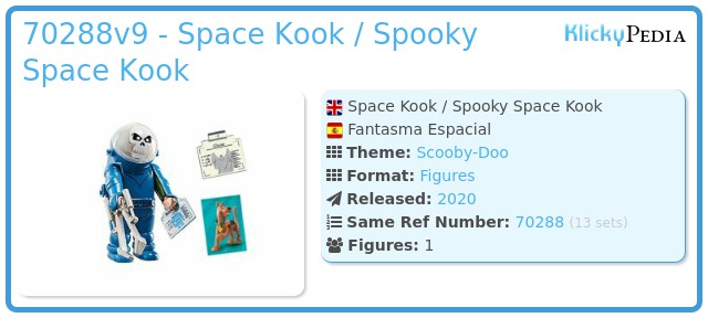 Playmobil 70288v9 - Space Kook / Spooky Space Kook