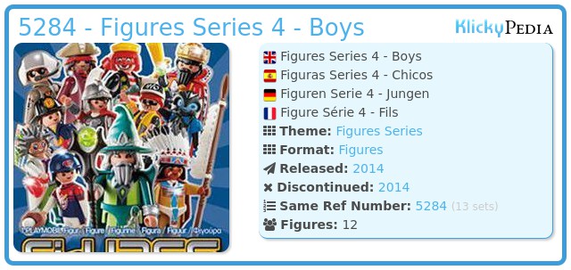 Playmobil 5284 - Figures Series 4 - Boys
