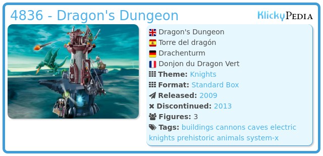 Playmobil 4836 - Dragon's Dungeon