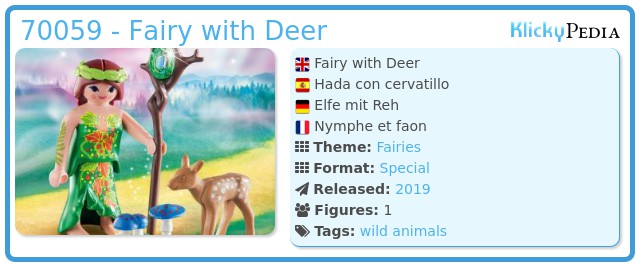Playmobil 70059 - Fairy With Deer