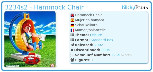 Playmobil 3234s2 - Hammock Chair