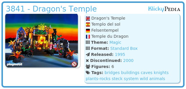 Playmobil 3841 - Dragon's Temple