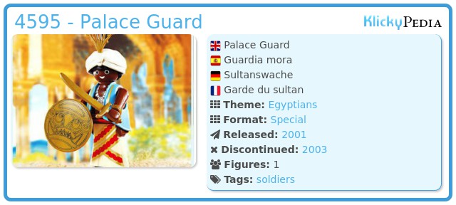 Playmobil 4595 - Palace Guard