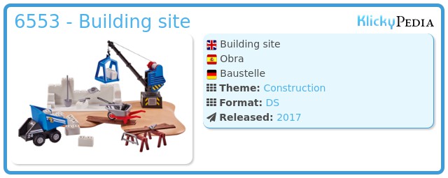 Playmobil 6553 - Building site