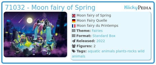 Playmobil 71032 - Moon fairy of Spring
