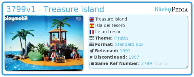 Playmobil 3799v1 - Treasure island