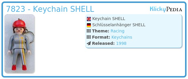 Playmobil 7823 - Keychain SHELL
