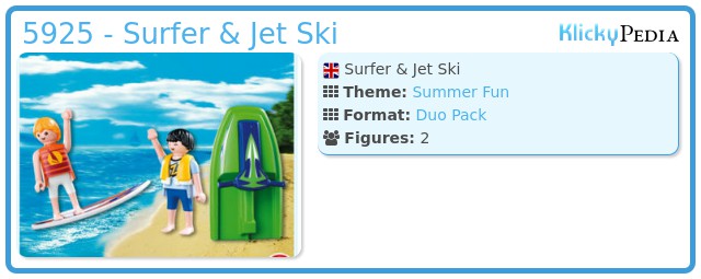 Playmobil 5925 - Surfer & Jet Ski