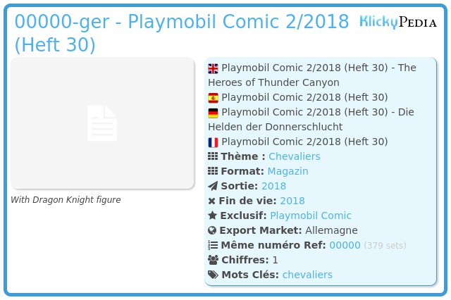 Playmobil 00000-ger - Playmobil Comic 2/2018 (Heft 30)