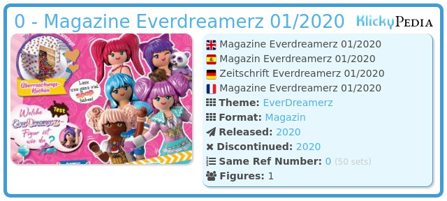 Playmobil 0 - Magazine Everdreamerz 01/2020