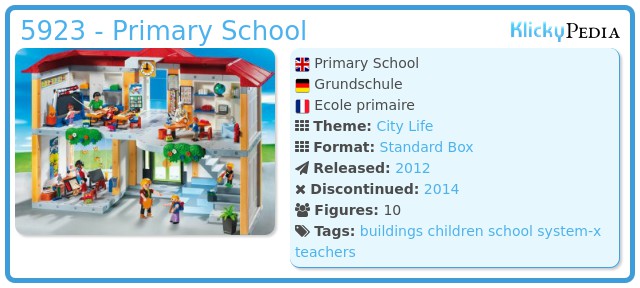 Playmobil 5923 - Primary School