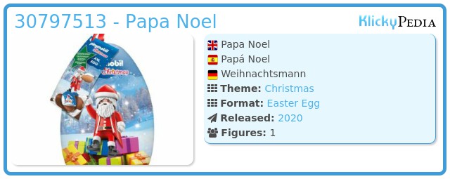 Playmobil 30797513 - Papa Noel