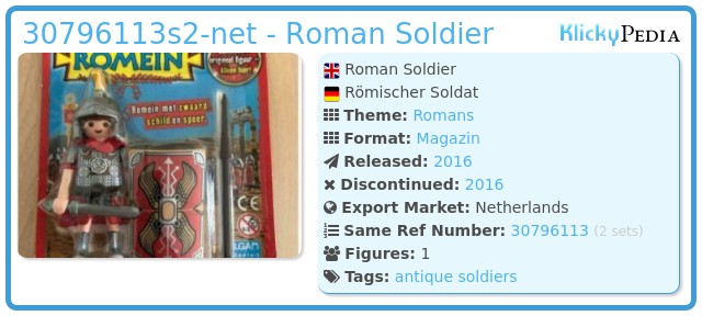 Playmobil 3XXX-net - Roman Soldier