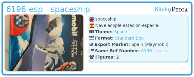 Playmobil 6196-esp - spaceship